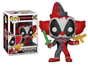 POP - 322 CLOWN DEADPOOL