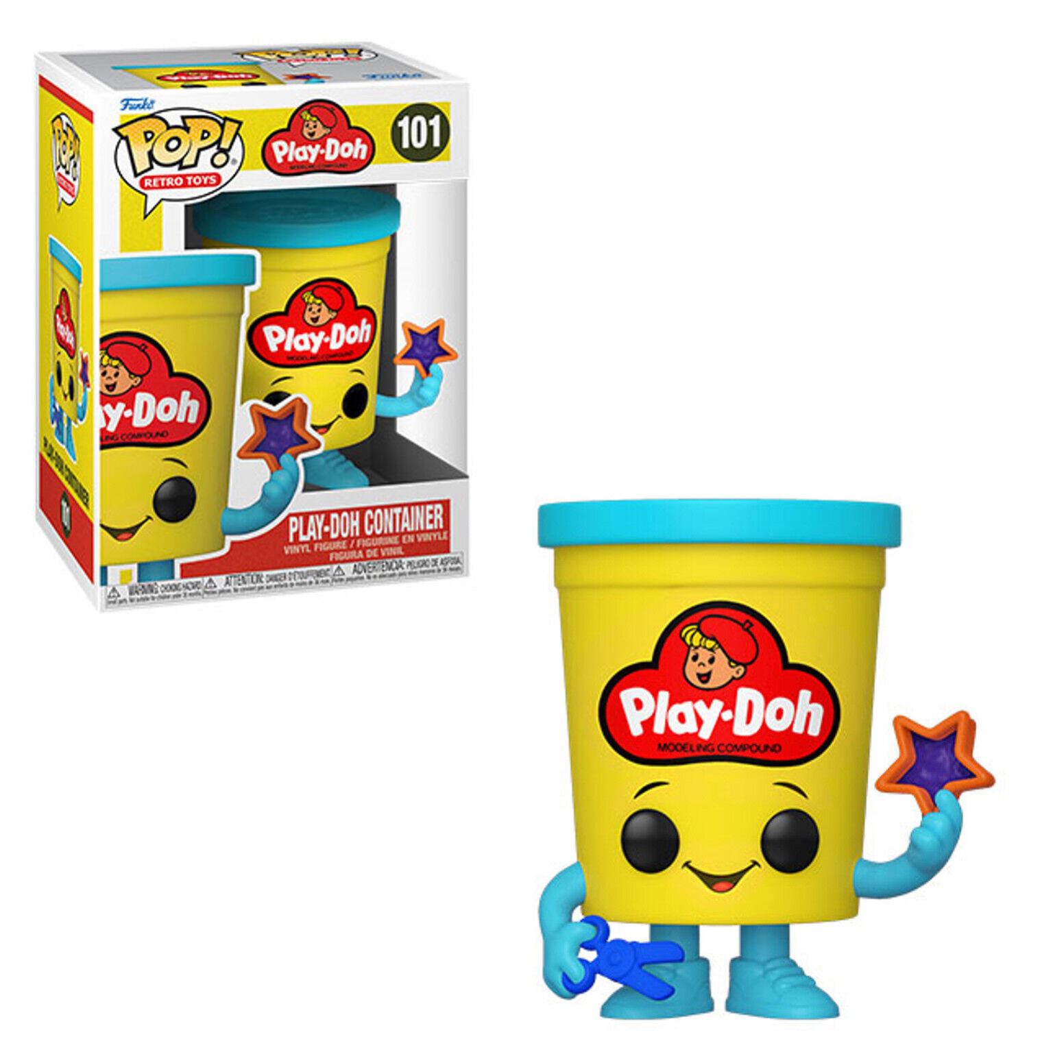 POP- 101 PLAY DOH CONTAINER