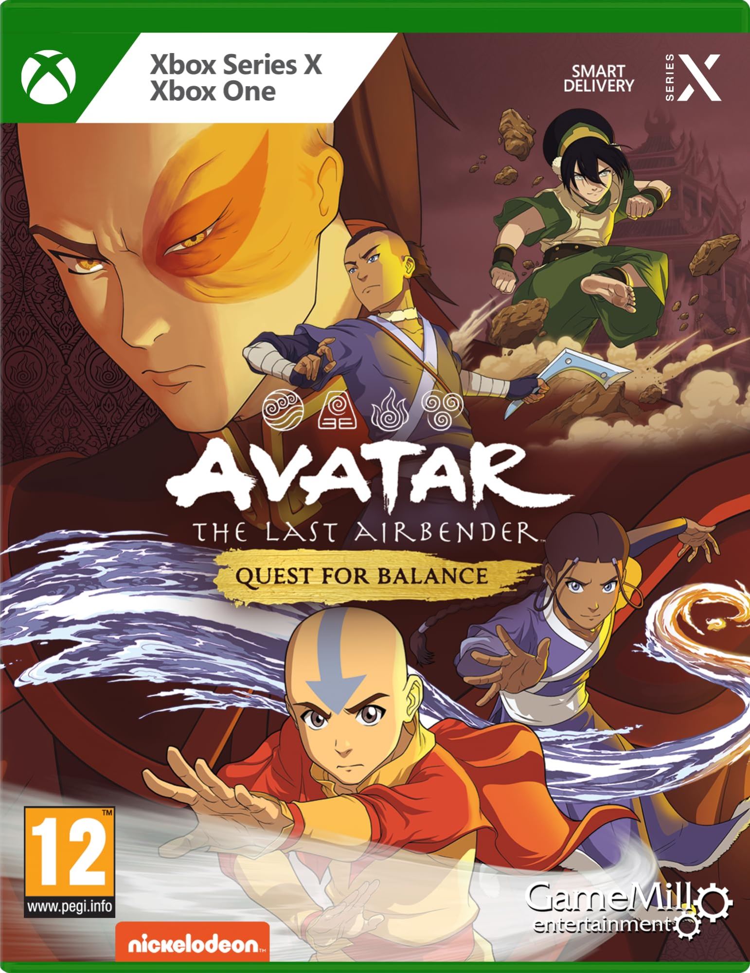 XBOX - Avatar The Last Airbender Quest for Balance