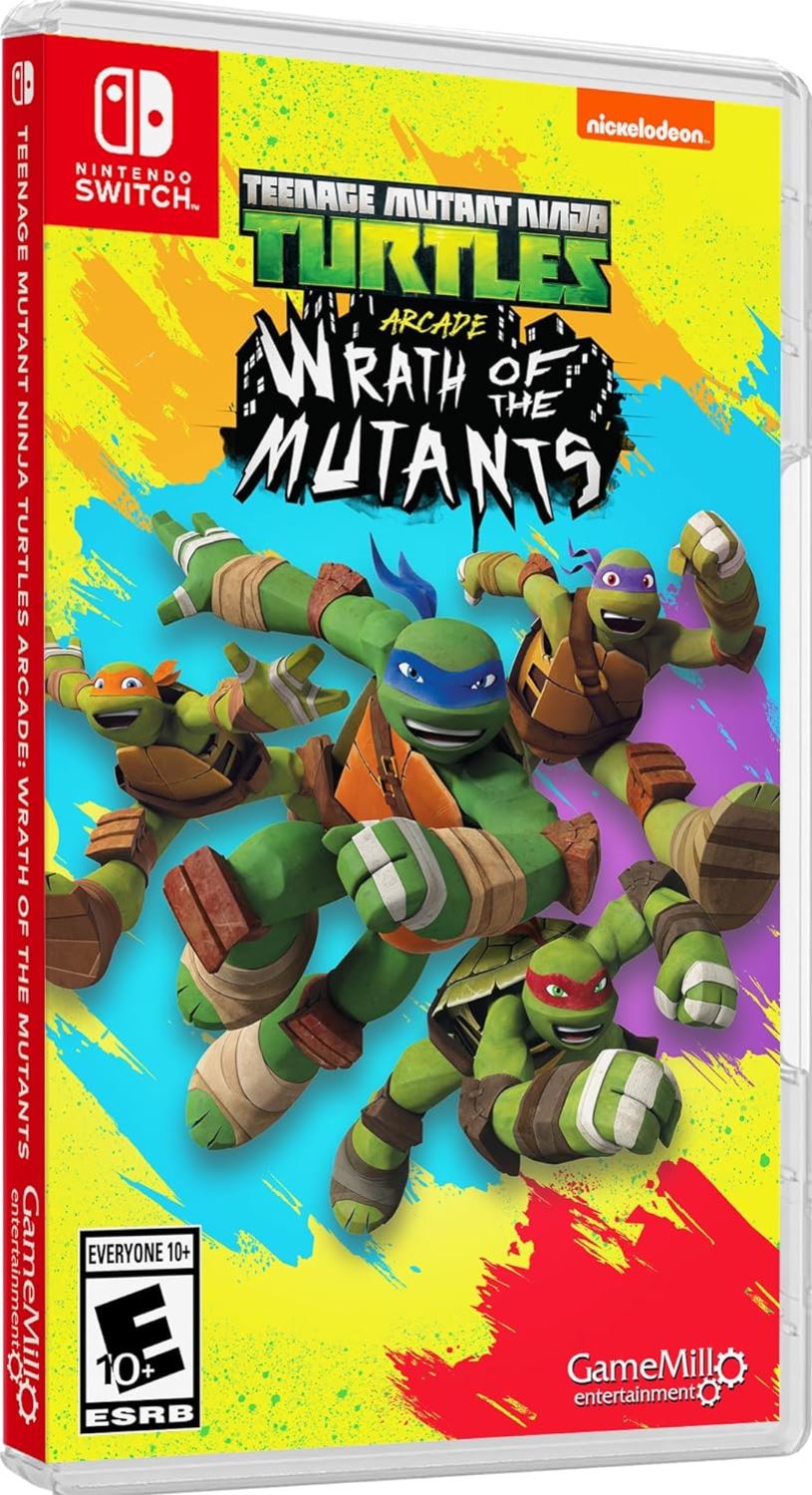 Nintendo Switch-Teenage Mutant Ninja Turtles Arcade: Wrath of the Mutants