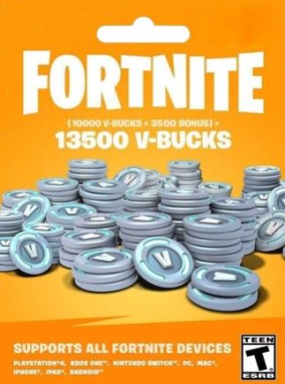 Fortnite - 13500 V-Bucks