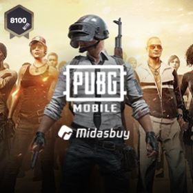 PUBG Mobile 8100 UC