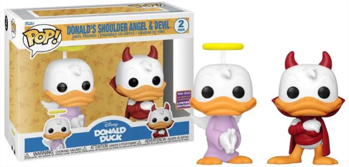 POP - DONALD'S SHOULDER ANGEL & DEVIL