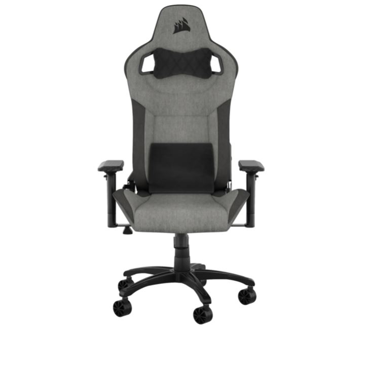 כיסא גיימינג בד CORSAIR T3 RUSH 2023 Fabric Charcoal/Grey