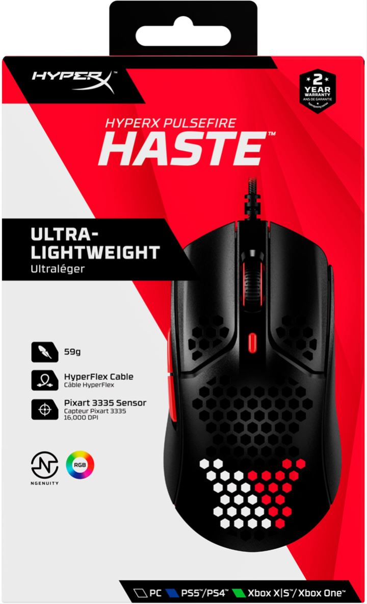 עכבר גיימינג HyperX Pulsefire Haste 