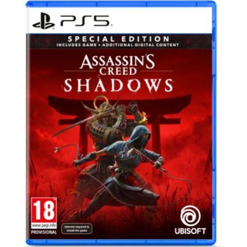 PS5- Assassin's Creed Shadows Special Edition - הזמנה מוקדמת