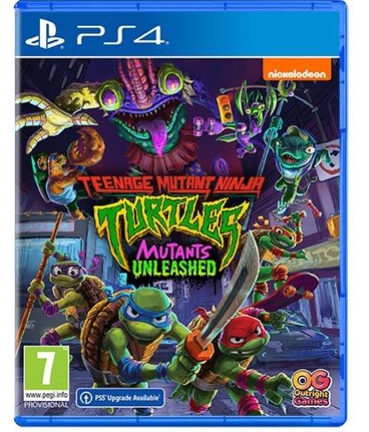 PS4 - Teenage Mutant Ninja Turtles Mutants Unleashed