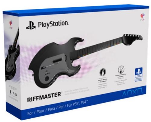 גיטרה אלחוטית- PS4/PS5 - PDP RIFFMASTER Wireless Guitar 