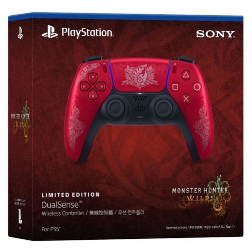 PS5 -DualSense Wireless Controller Monster Hunter Wilds Limited Edition - הזמנה מוקדמת