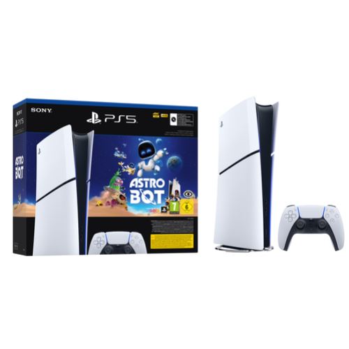 חבילת קונסולה PS5 1TB  Slim Digital  + משחק ASTRO BOT